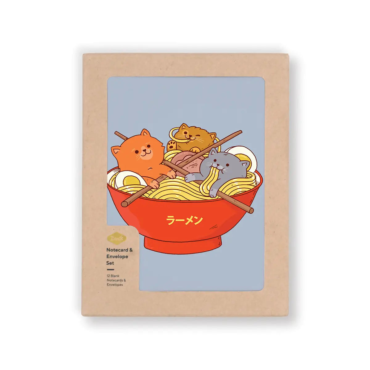 Ramen & Cats Notecards