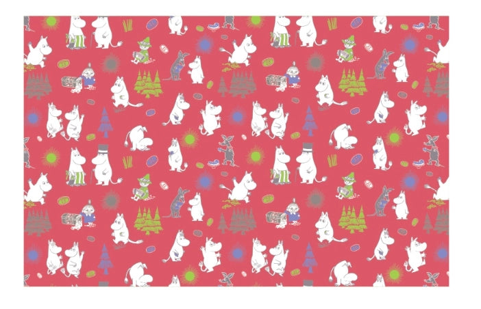 Moomin Pattern Warm Cozy Throw Blanket - Birthday