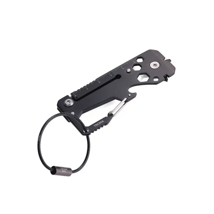 Troika Toolinator Multitool with Wire Loop For Keys - Titanium