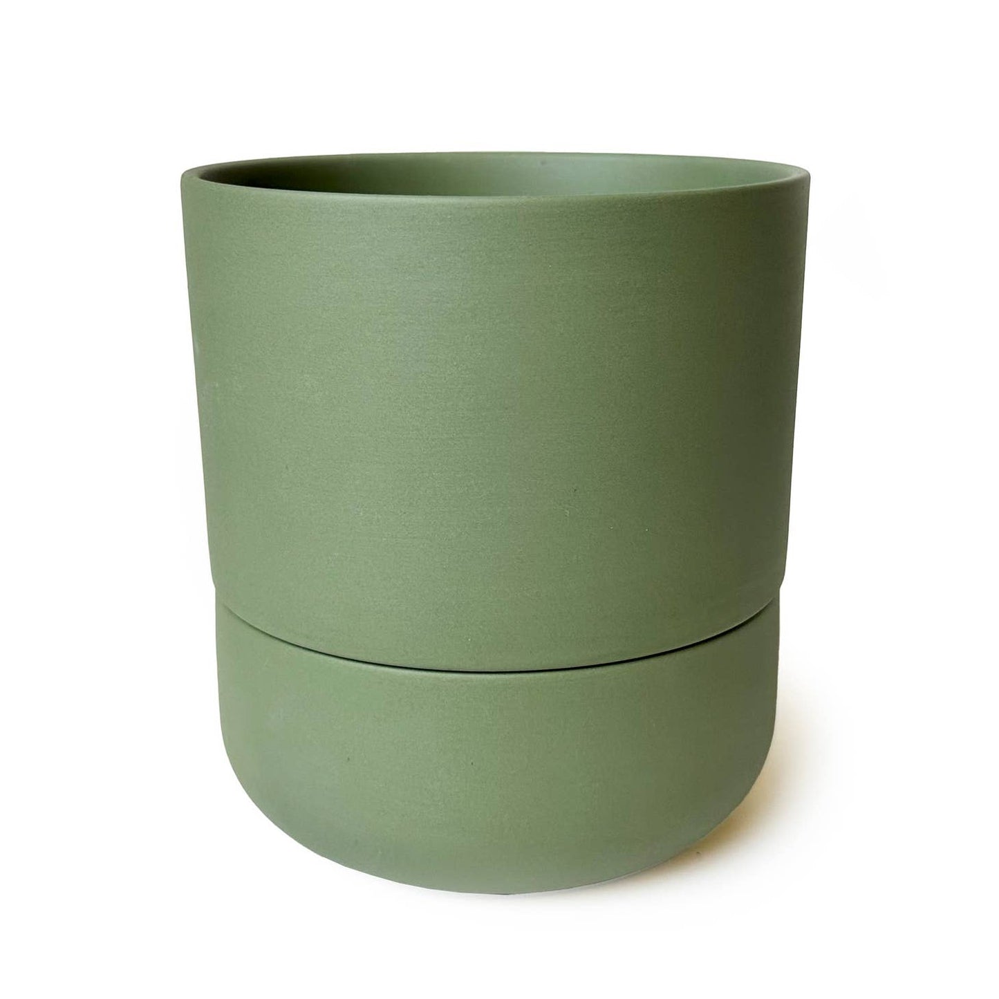 Ryan Self-Watering Plant Pot - Olive