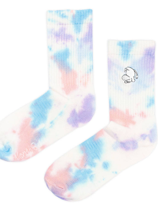 Moomintroll Tie Dye Socks - Multicolor