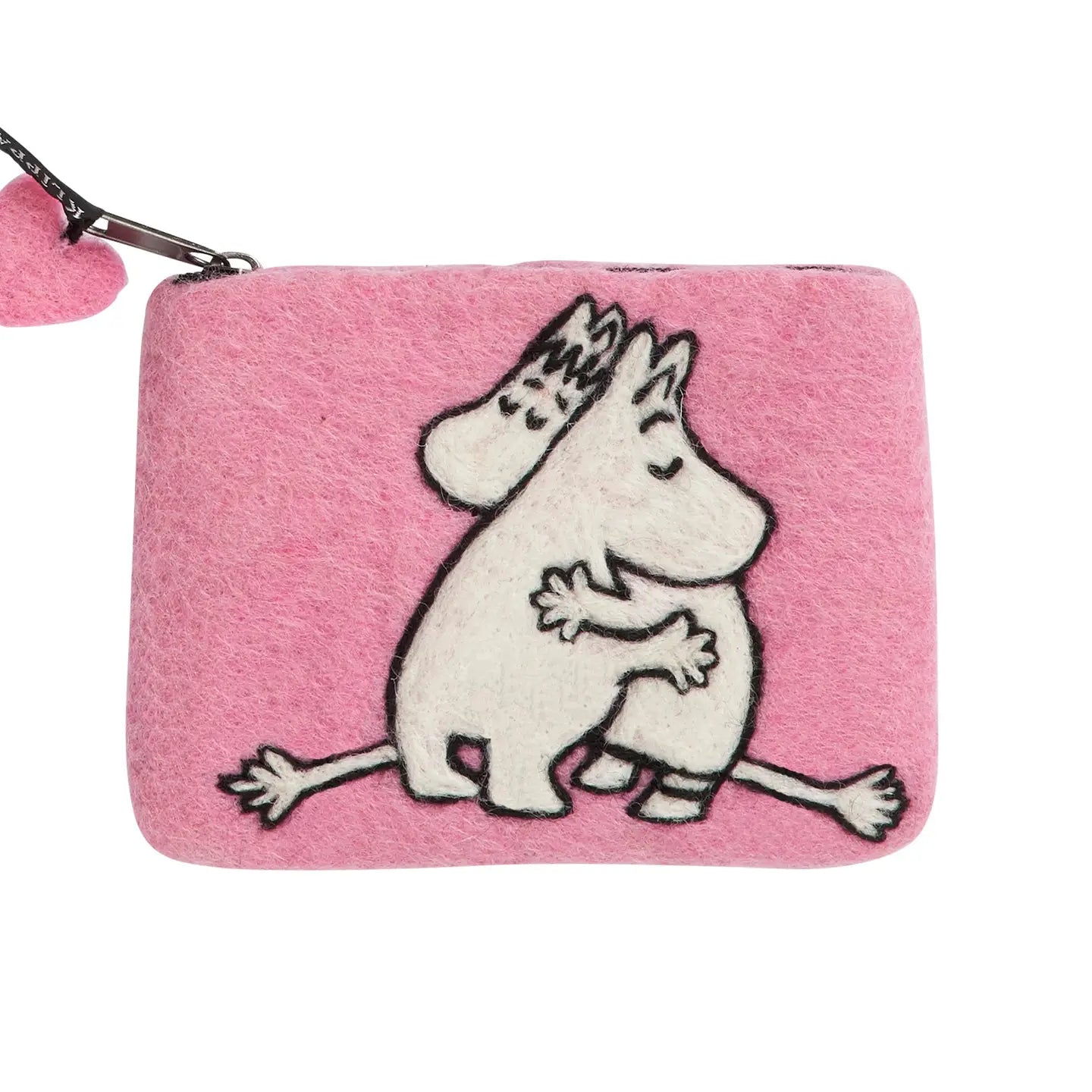 Moomin Klippan Handmade Handbag - Hug Pink