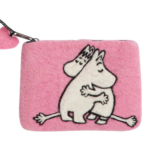 Moomin Klippan Handmade Handbag - Hug Pink