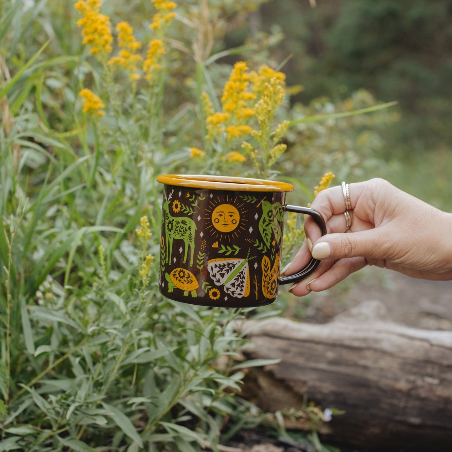 Woodland Friends Enamel Mug