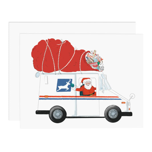 Greeting Cards - Mr. Santa Delivery Man