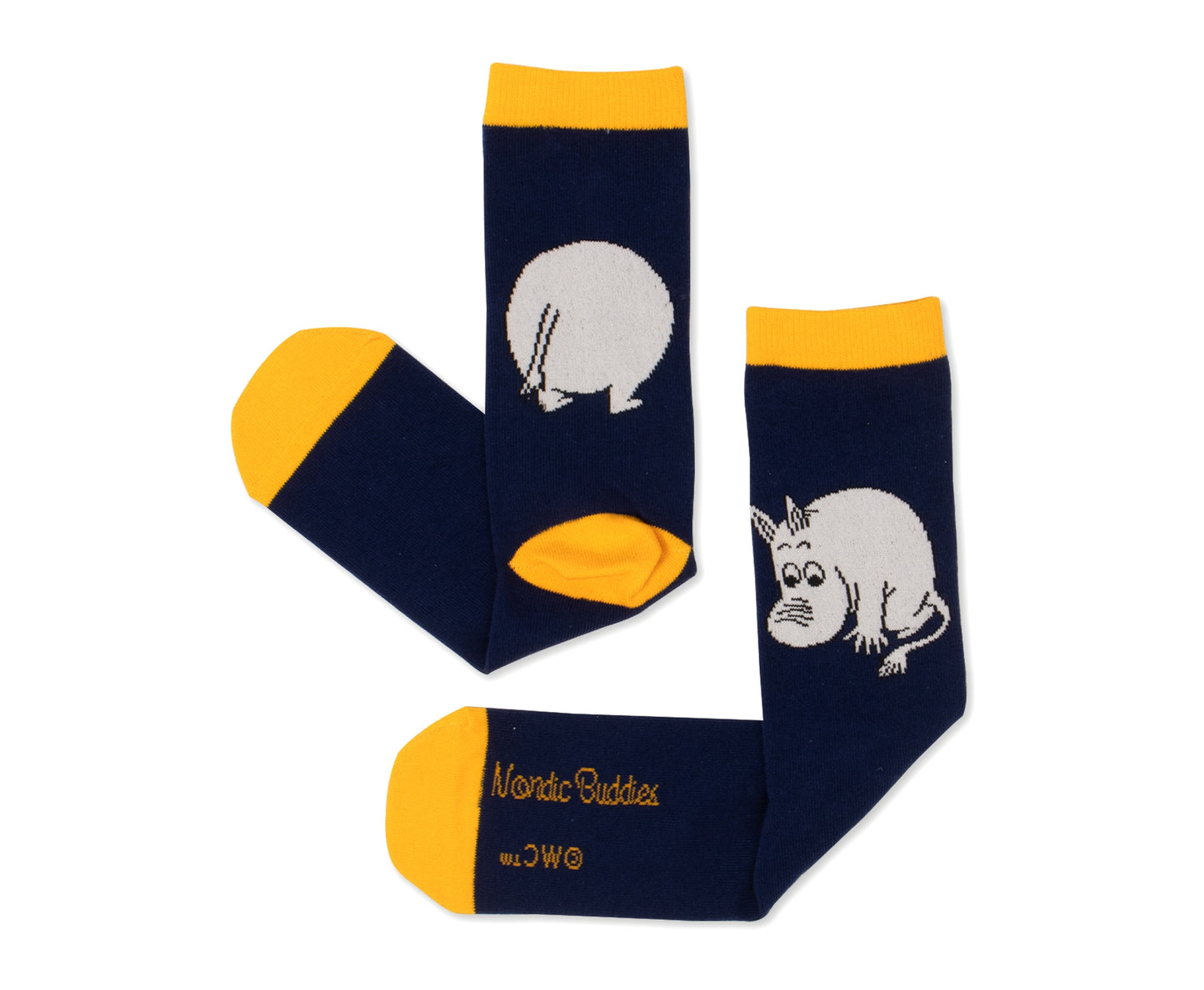 Moomintroll's Butt Socks - Navy Blue