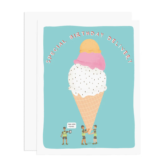Greeting Cards - Ice Cream Delivery