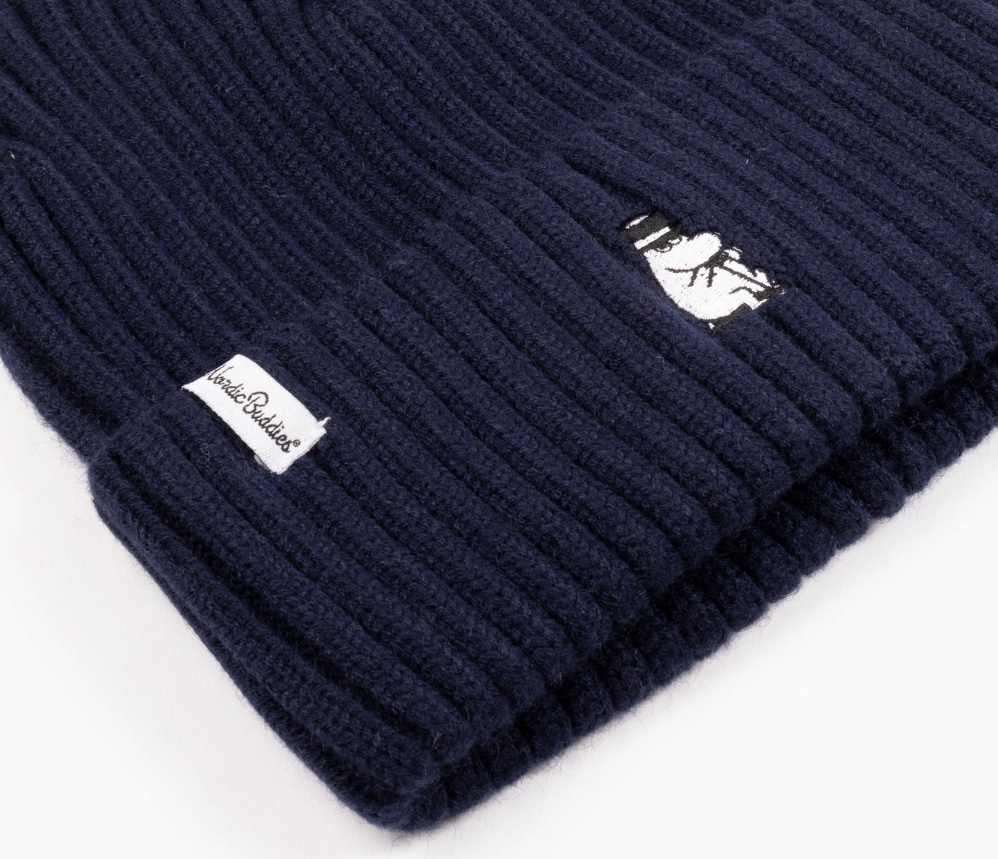 Winter Beanie Adult - Navy Blue Moominpappa