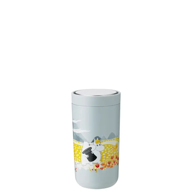 Moomin 0.2L To Go Click Vacuum Insulated Cup - Soft Sky