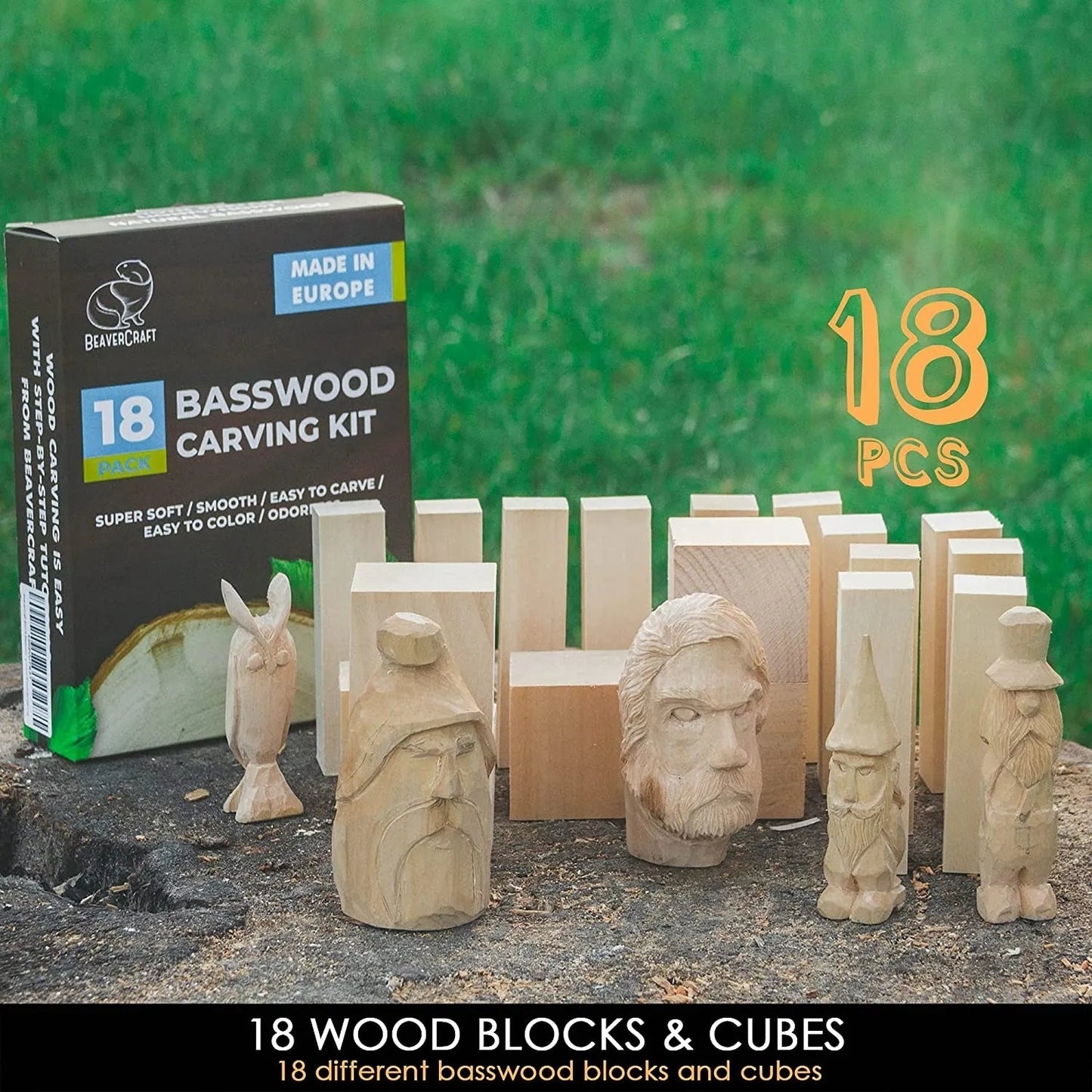 Basswood Carving Blocks