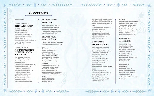 Disney Frozen: The Official Cookbook
