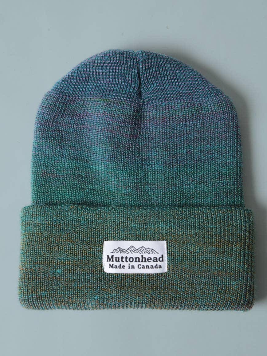 Ombre Knit Toque - Ocean