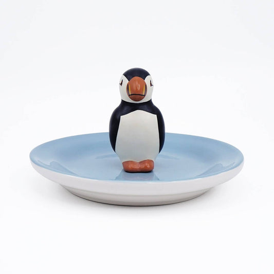 Puffin Ceramic Trinket Dish