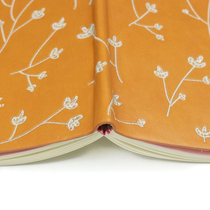 Samantha Embroidered Layflat Journal