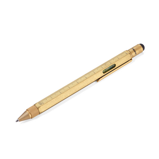 Construction Multi-Tool Pen - Antique Brass