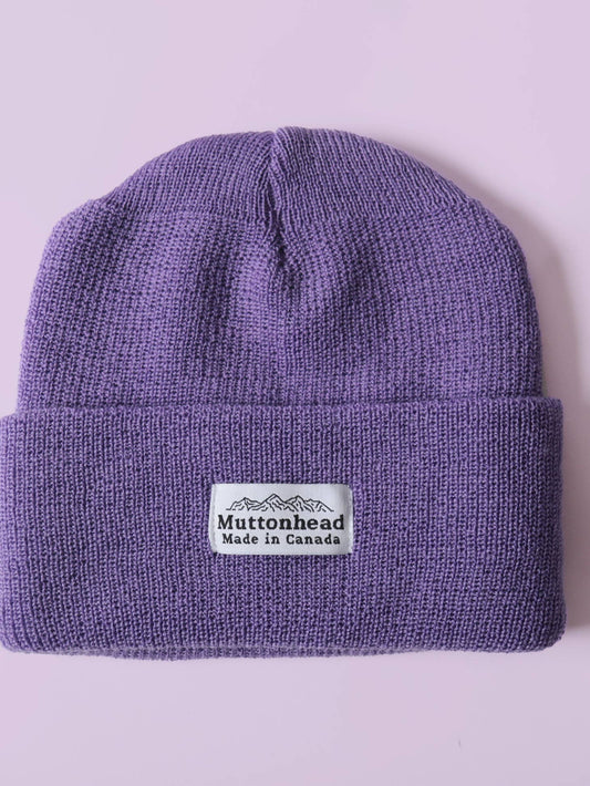 Merino Toque - Purple