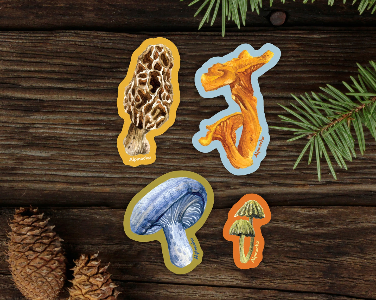 Mushrooms Sticker