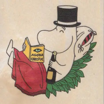 Wooden Postcard - Moominpappa