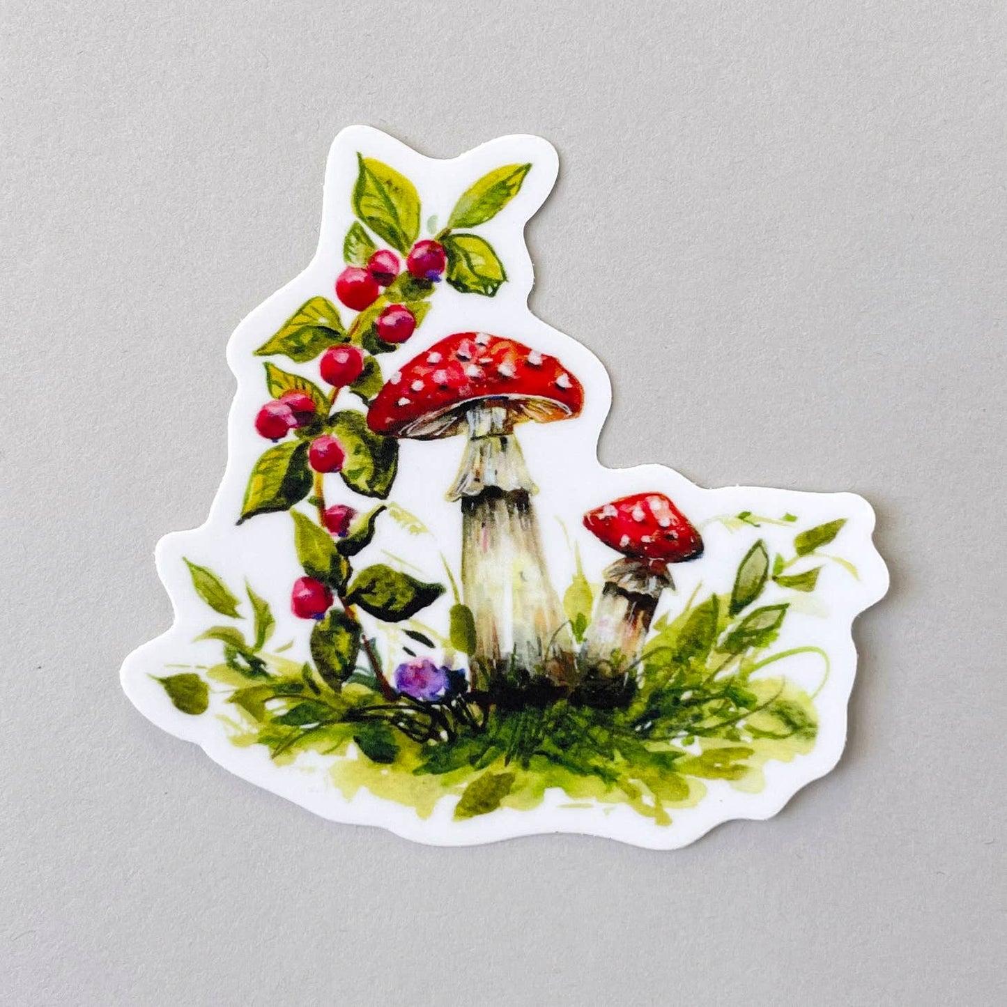 Mushroom Vinyl Sticker