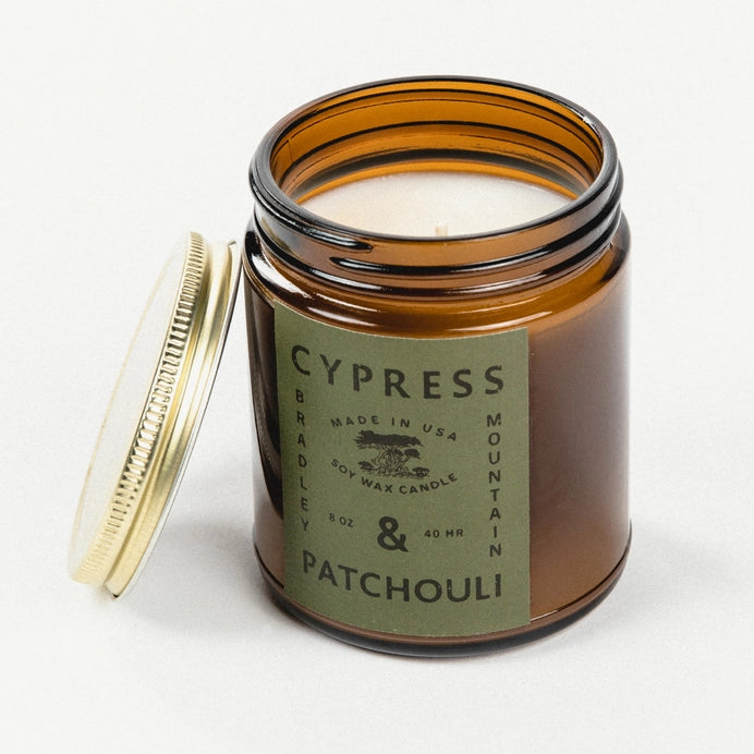 Bradley Mountain - Cypress & Patchouli Candle