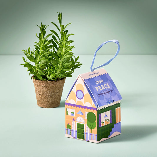 Home Grown Ornament - Grow Peace (Lavender)