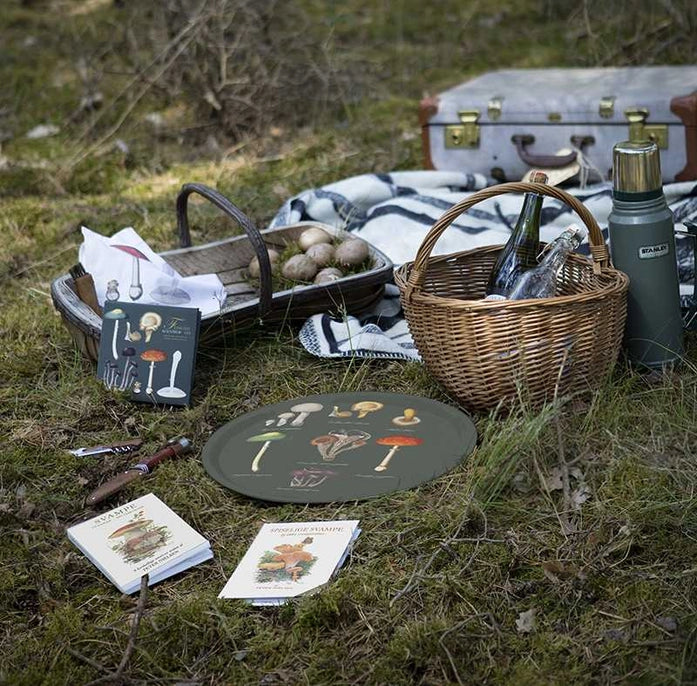 Danish Tea Towel - Mushrooms