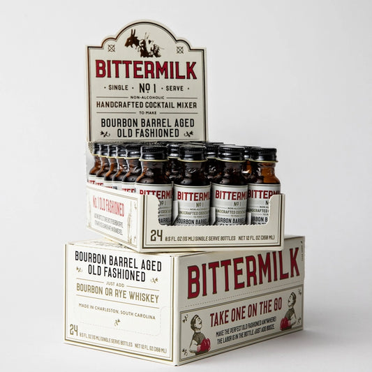 Bittermilk - Single Serve Bourbon Barrel Aged Old Fashioned