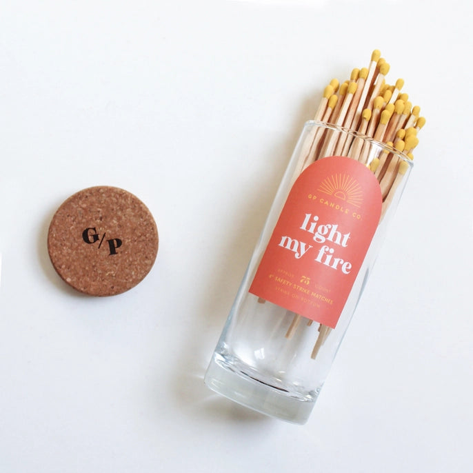 Light My Fire Match Jar - 4" Matches