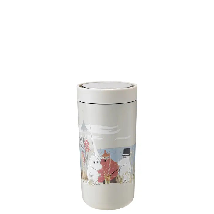 Moomin 0.4L To Go Click Vacuum Insulated Cup - Soft Sand