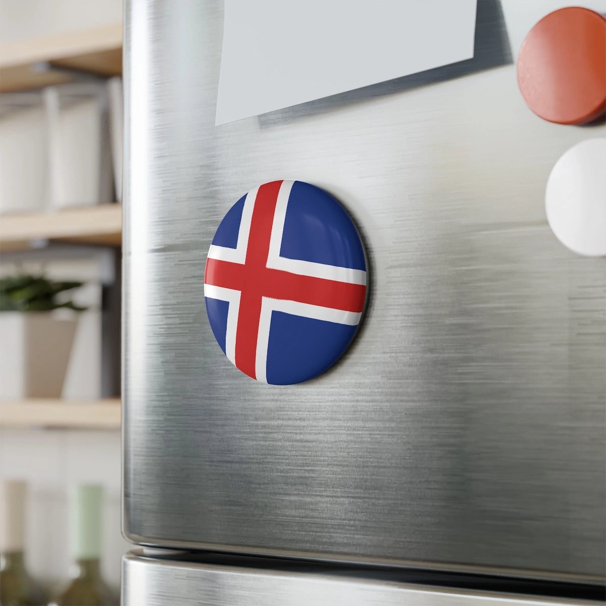 Icelandic Flag Mini Magnet
