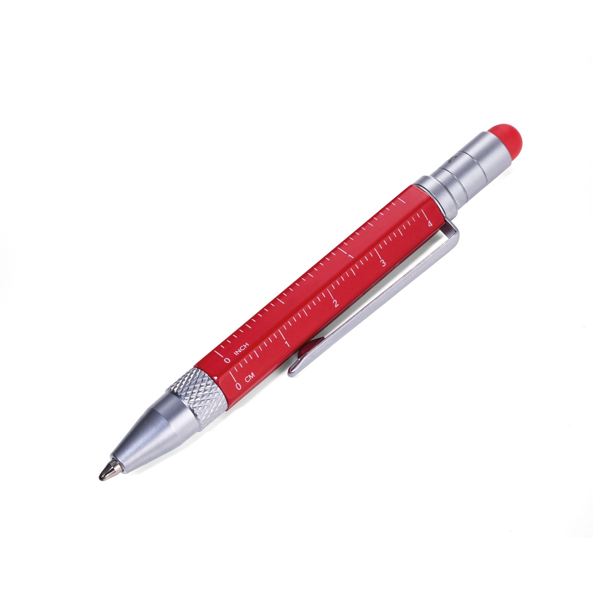 Troika Liliput Construction Mini Ballpoint Stylus Tool Pen - Red