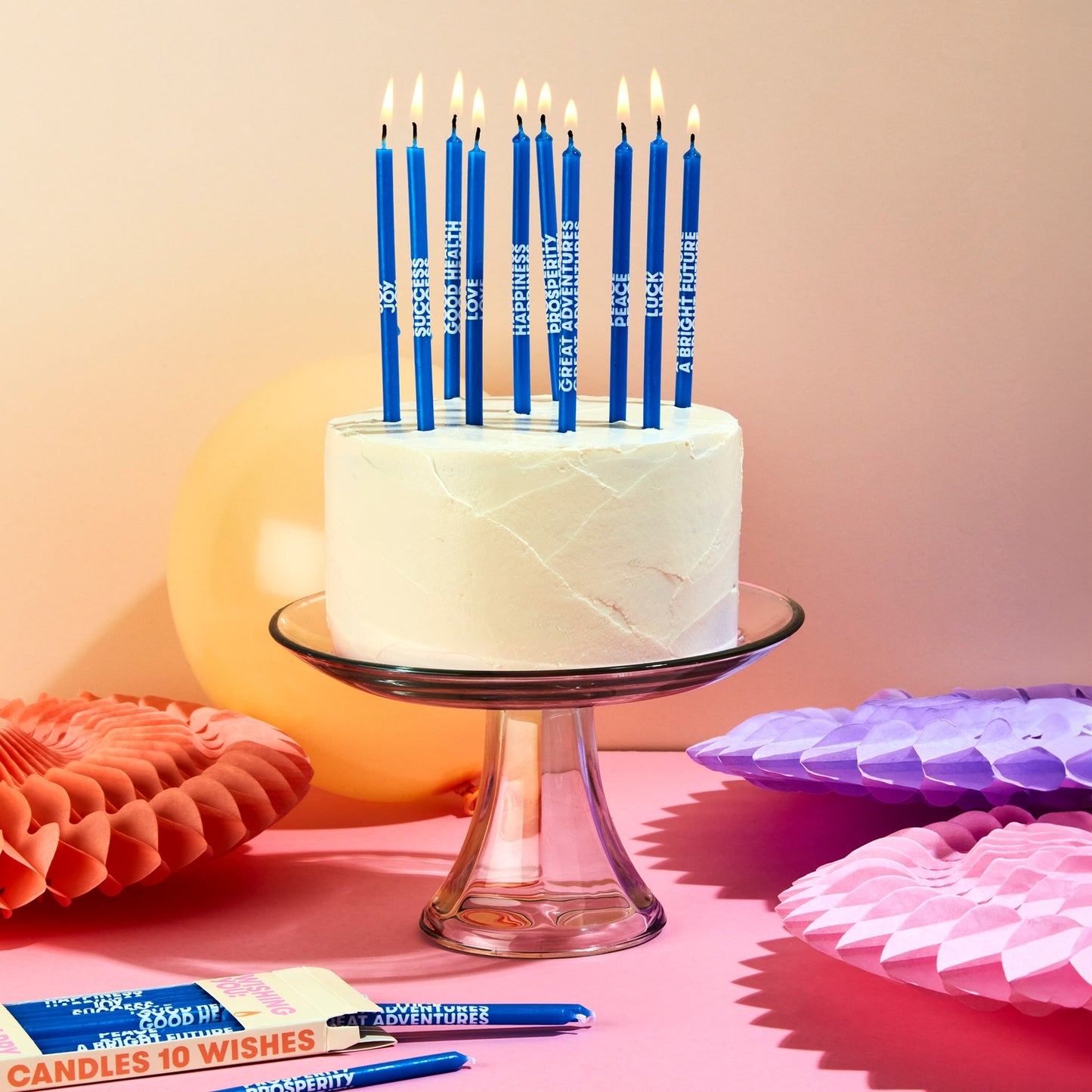 Wishing You: Birthday Candles - Royal Blue