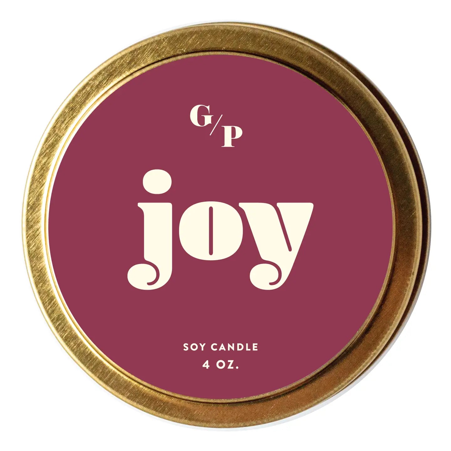 Just Because 4oz Candle Tin - Joy