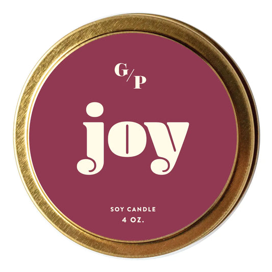 Just Because 4oz Candle Tin - Joy