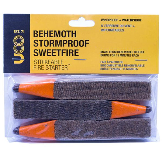 Stormproof Behemoth Strikable Fire Starter - 3-Pack