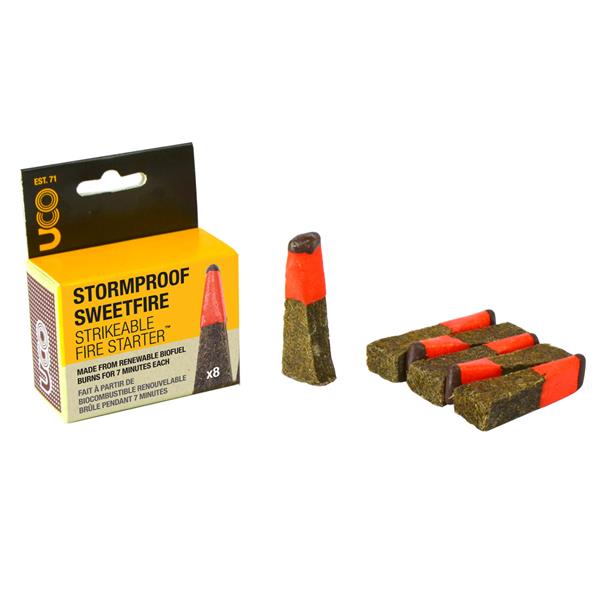 Stormproof Sweetfire Strikeable Fire Starter - 8-Pack