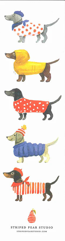 Bookmark - Dapper Dachshunds