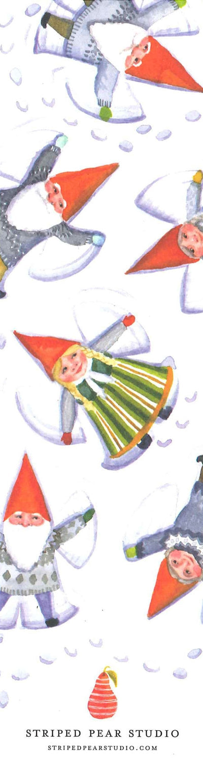 Bookmark - Gnome Snow Angel