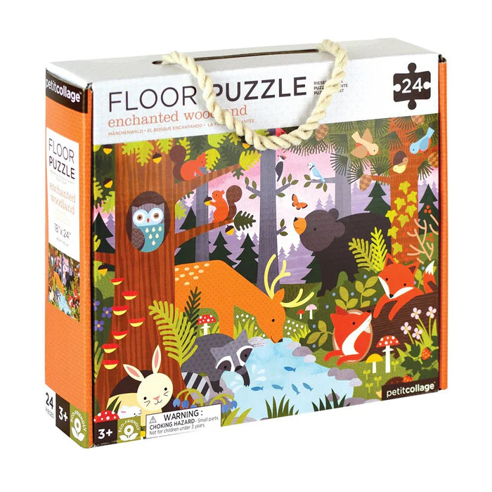 Enchanted Woodland Forest 24-Piece Floor Puzzle