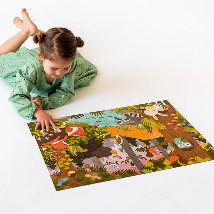 Enchanted Woodland Forest 24-Piece Floor Puzzle
