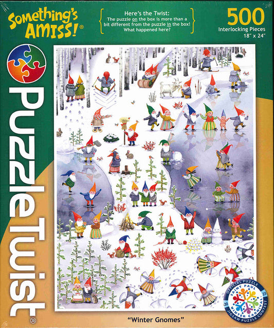 Winter Gnomes 500-Piece Puzzle