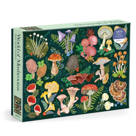 World of Mushrooms 1,000-Piece Puzzle