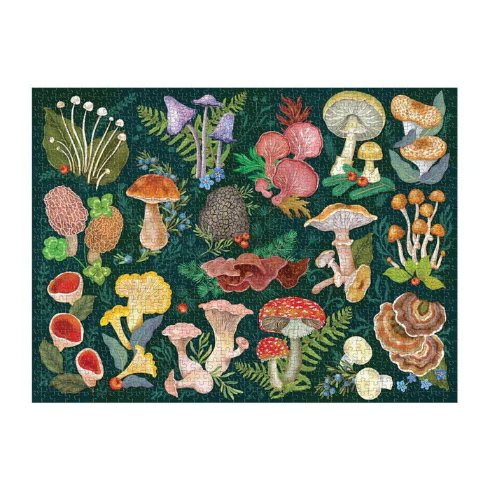 World of Mushrooms 1,000-Piece Puzzle
