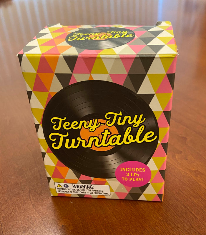 Teeny-Tiny Turntable
