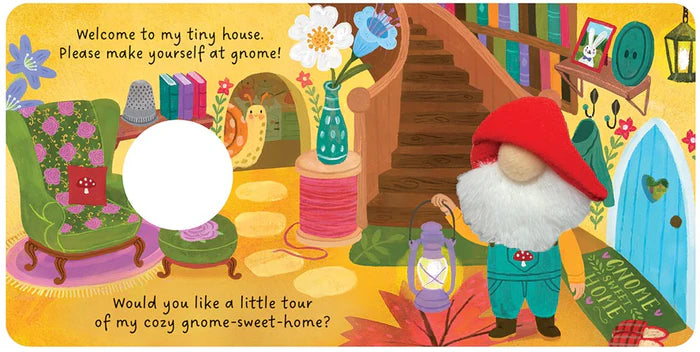 Gnome Sweet Gnome: Finger Puppet Book