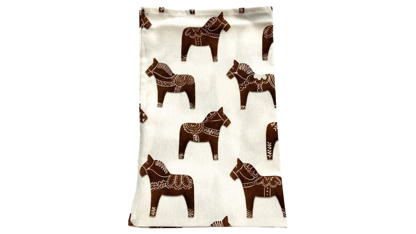 Pepparkakor Dala Horse Tea Towel