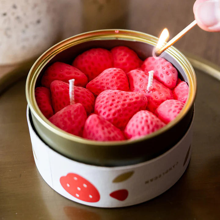 Candlecan Tin Candle - Ripe Strawberries