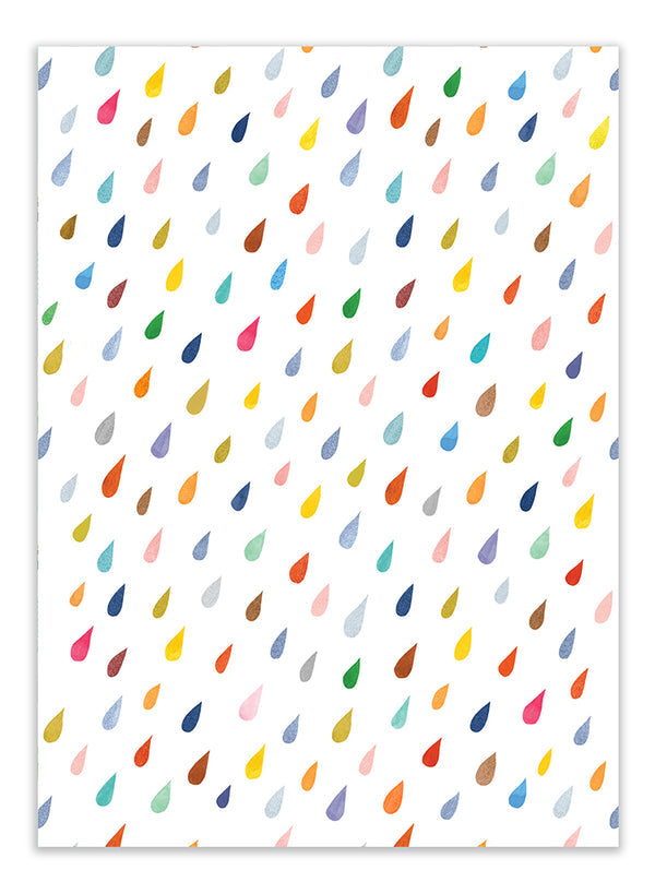 Rain Tea Towel