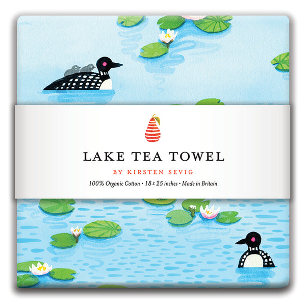 Lake Tea Towel