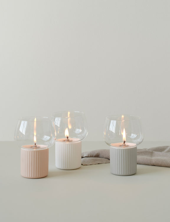 HYGGE Hurricane Candleholder - Rose